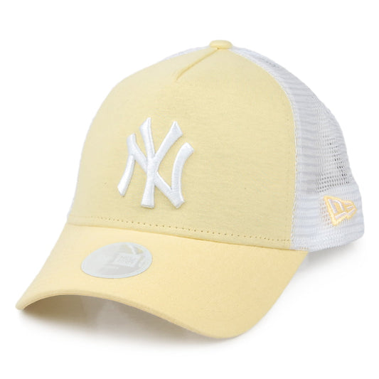 New Era Damen A-Frame New York Yankees Trucker Cap - MLB Jersey Essential - Gelb