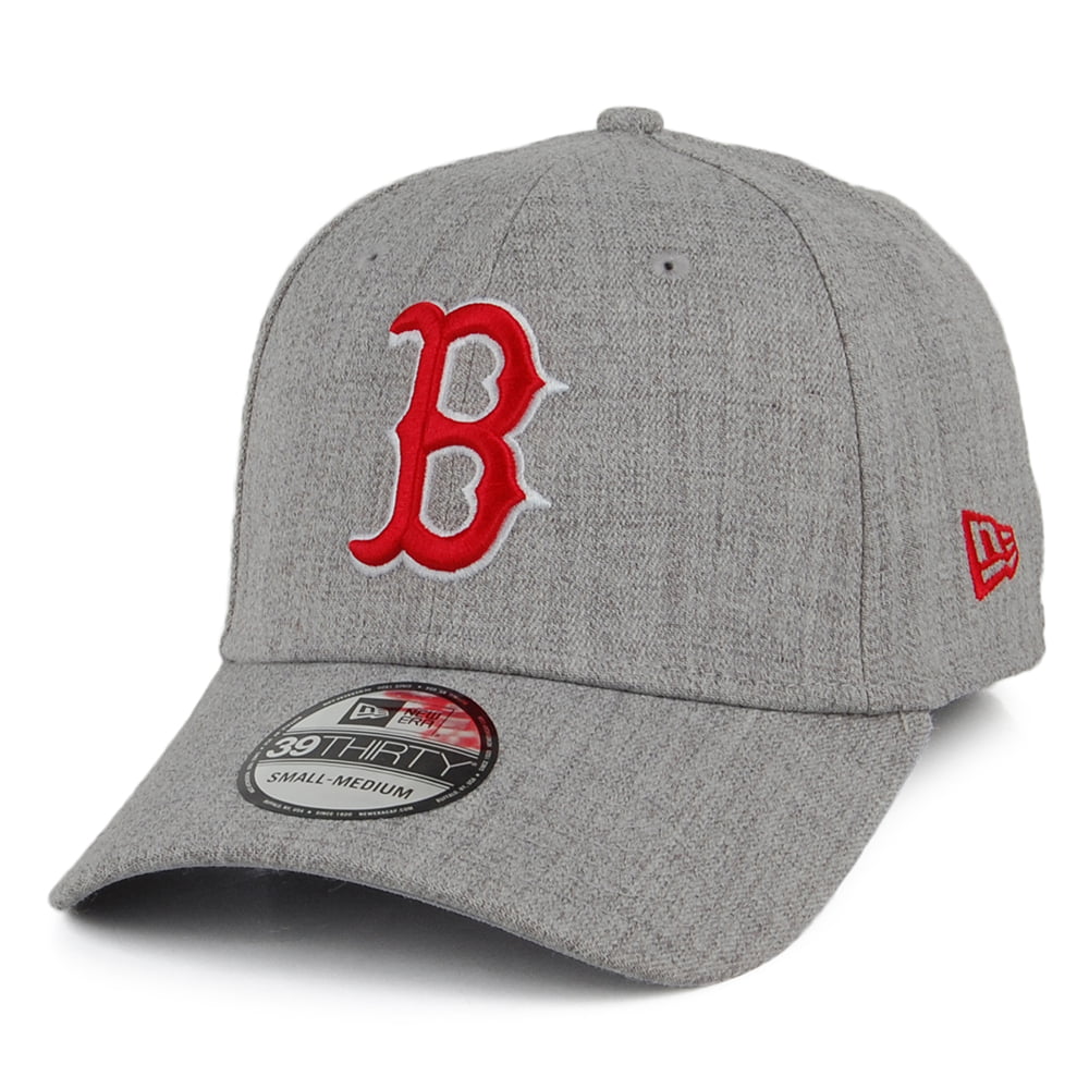 New Era 39THIRTY Boston Red Sox Baseball Cap - MLB Heather - Grau