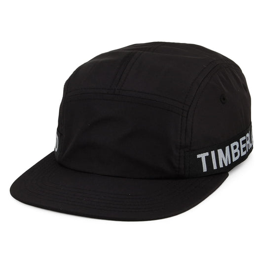 Timberland Jacquard Logo 5 Paneelen Cap - Schwarz