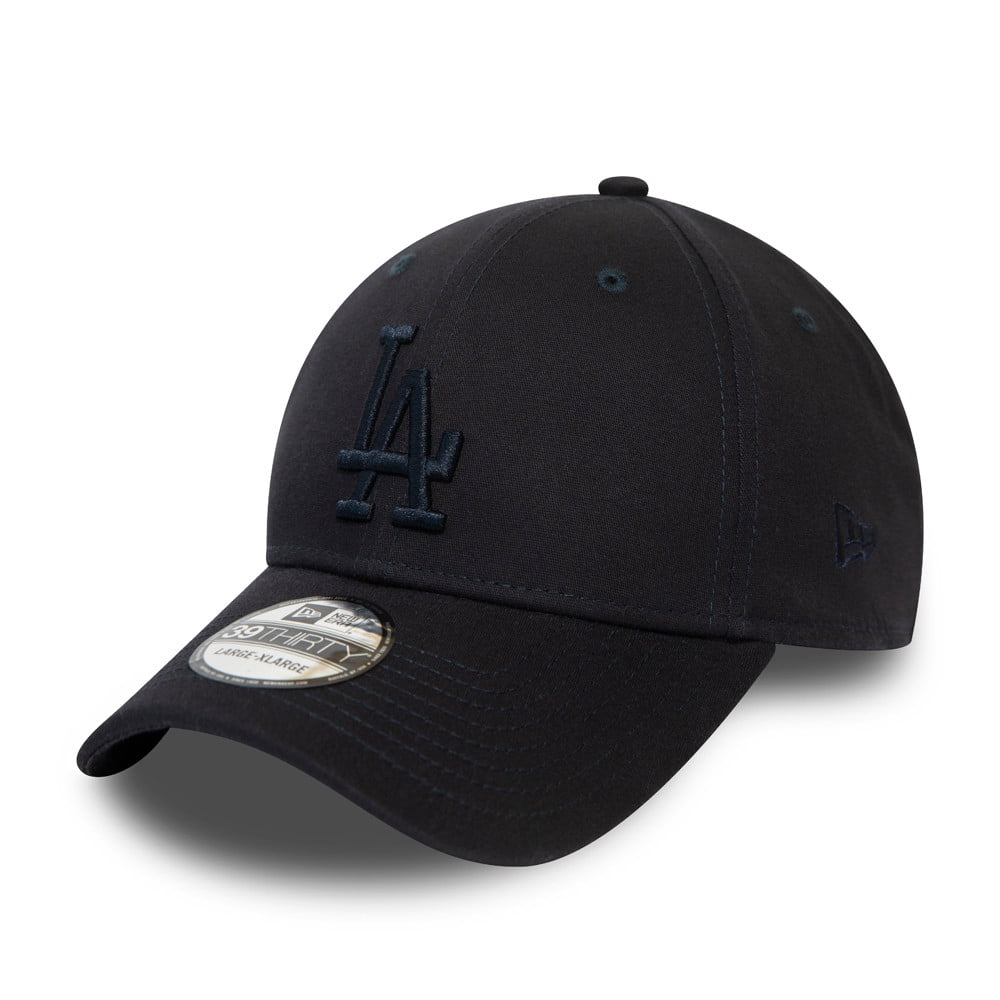 New Era 39THIRTY L.A. Dodgers Baseball Cap - MLB Tonas League Essential - Marineblau