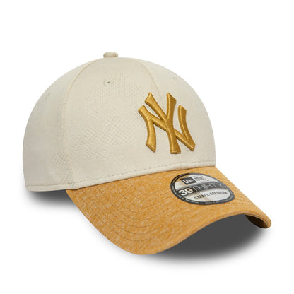 New Era 39THIRTY New York Yankees Baseball Cap - MLB Engineered Plus - Steingrau