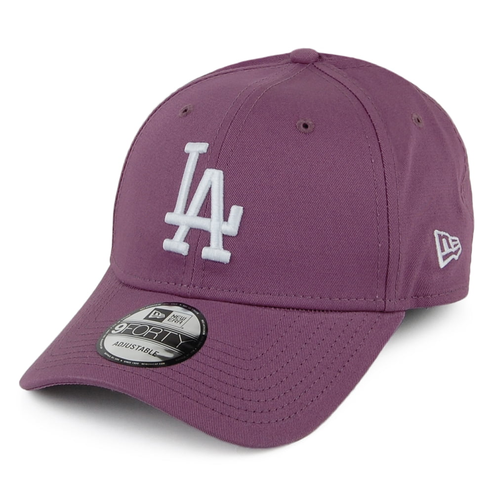 New Era 9FORTY L.A. Dodgers Baseball Cap - MLB League Essential - Lavendel