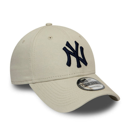 New Era 9FORTY New York Yankees Baseball Cap MLB League Essential - Steingrau
