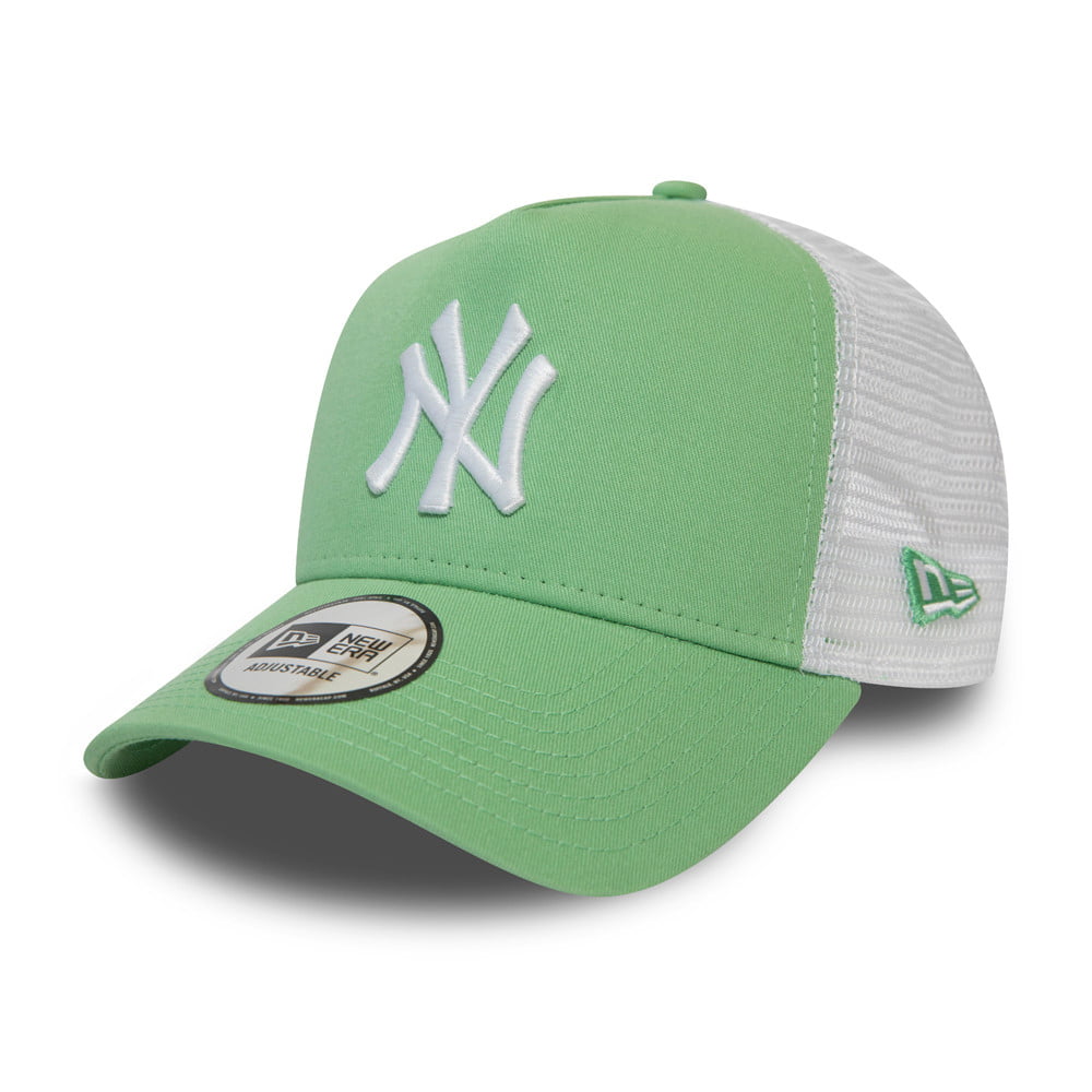 New Era New York Yankees Trucker Cap - MLB League Essential - Minzgrün
