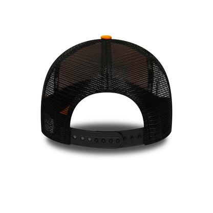 New Era Star Patch Trucker Cap - Orange