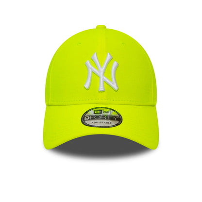New Era 9FORTY New York Yankees Baseball Cap MLB League Essential Neon Pack - Neongelb