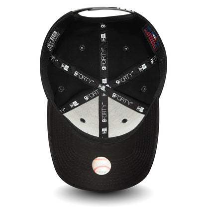 New Era 9FORTY L.A. Dodgers Baseball Cap MLB Stretch Snap - Schwarz auf Schwarz