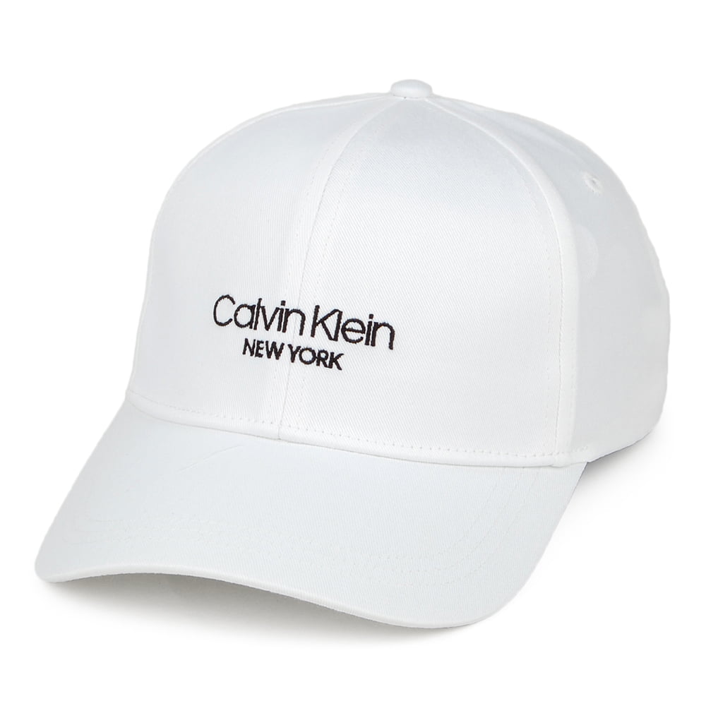 Calvin Klein NY Classic Baseball Cap - Weiß