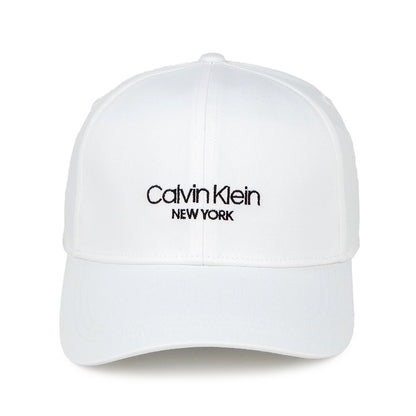 Calvin Klein NY Classic Baseball Cap - Weiß