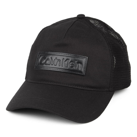 Calvin Klein High Raised Trucker Cap - Schwarz