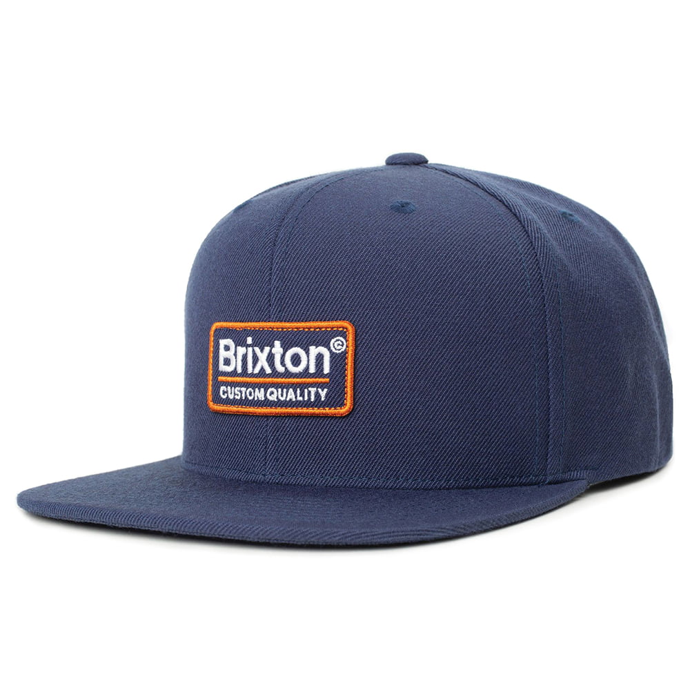 Brixton Palmer II Snapback Cap - Verwaschenes Marineblau