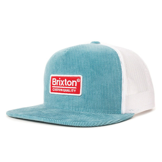 Brixton Palmer Trucker Cap - Aquamarinblau