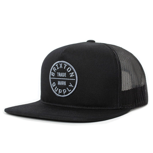 Brixton Oath III Trucker Cap - Schwarz