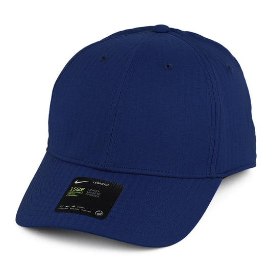Nike Golf Legacy 91 Tech Tonal Stripe Unbedruckte Baseball Cap - Marineblau