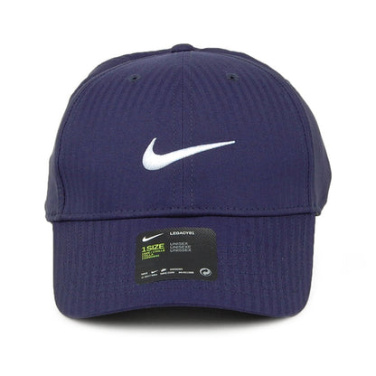 Nike Golf Legacy 91 Tech Tonal Stripes Baseball Cap - Marineblau