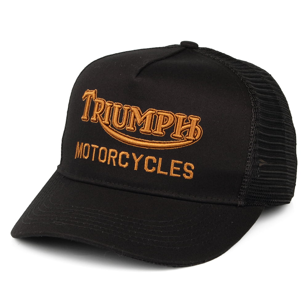 Triumph Motorcycles Oil Trucker Cap - Schwarz