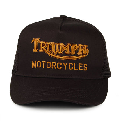 Triumph Motorcycles Oil Trucker Cap - Schwarz