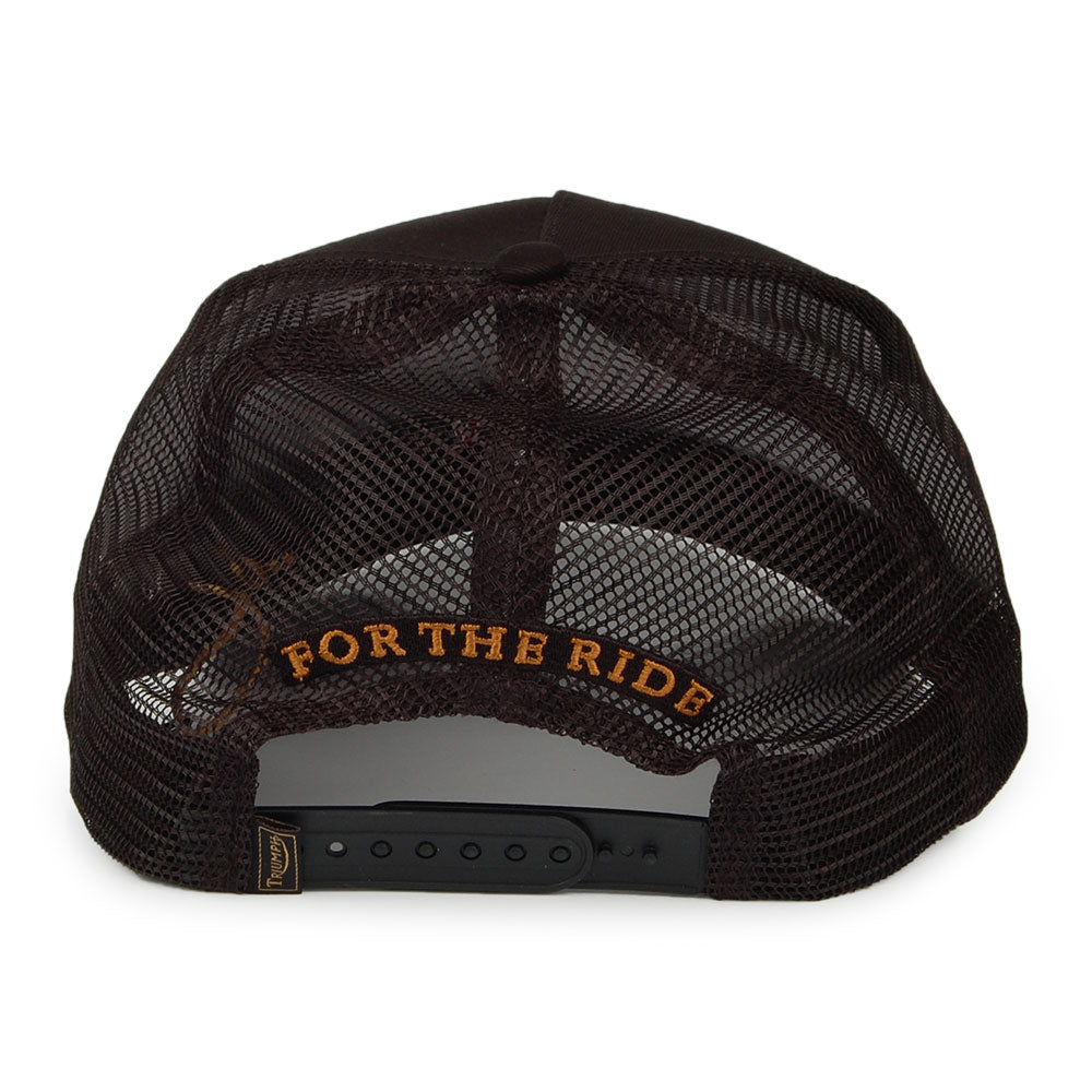 Triumph Motorcycles Oil Trucker Cap - Schwarz
