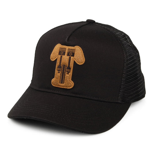 Triumph Motorcycles Kerosin Vintage Logo Trucker Cap - Schwarz-Gold