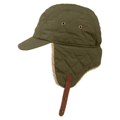 Barts Aspen Baseball Cap mit Ohrenklappen - Militärgrün