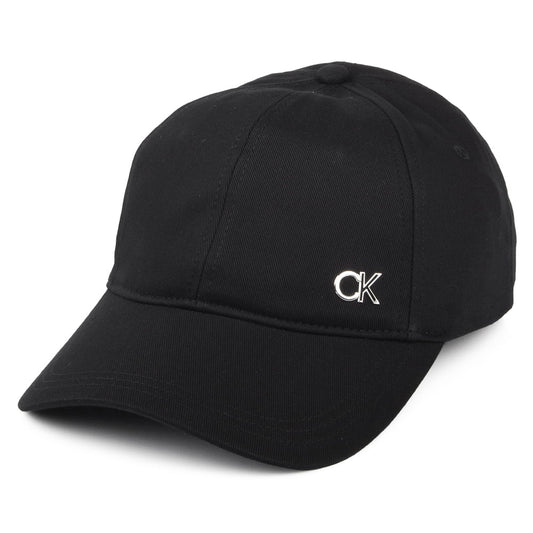 Calvin Klein Metal CK II Baseball Cap - Schwarz
