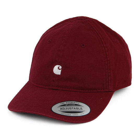 Carhartt WIP Madison Logo Baseball Cap - Bordeauxrot