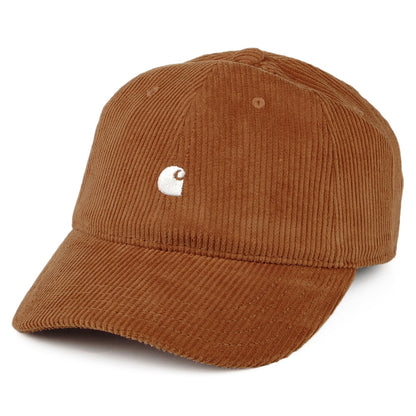 Carhartt WIP Harlem Kord Baseball Cap - Rostrot