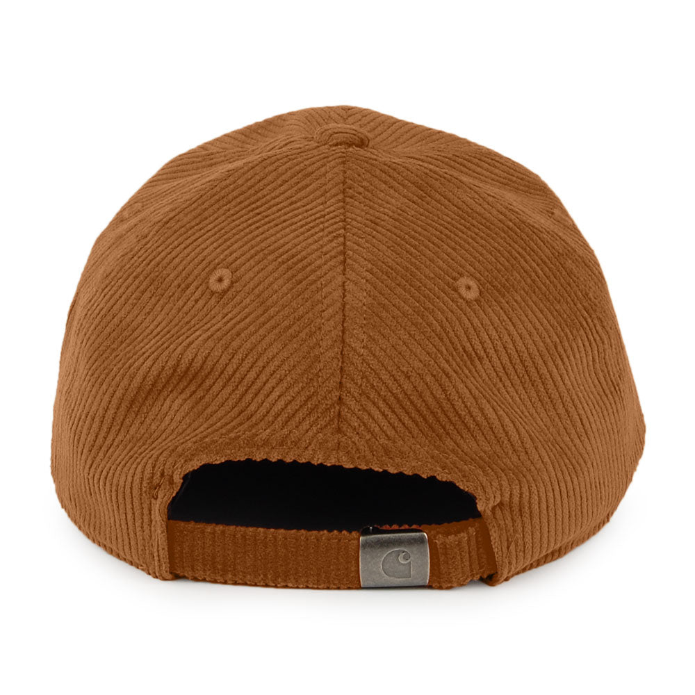 Carhartt WIP Harlem Kord Baseball Cap - Rostrot