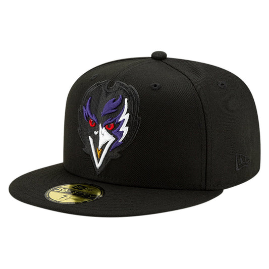 New Era 59FIFTY Baltimore Ravens Baseball Cap NFL Elements 2.0 - Schwarz