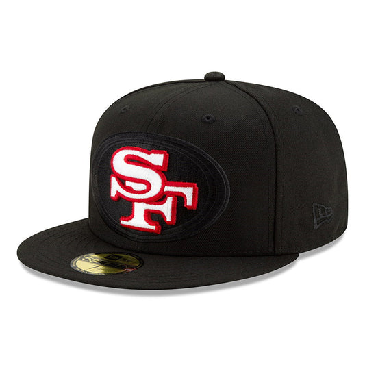 New Era 59FIFTY San Francisco 49ers Baseball Cap NFL Elements 2.0 - Schwarz