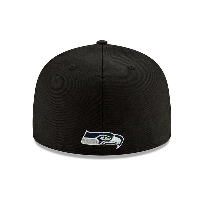 New Era 59FIFTY Seattle Seahawks Baseball Cap NFL Elements 2.0 - Schwarz