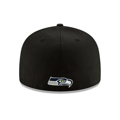 New Era 59FIFTY Seattle Seahawks Baseball Cap NFL Elements 2.0 - Schwarz