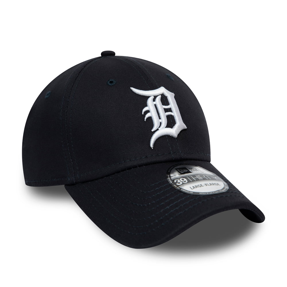 New Era 39THIRTY Detroit Tigers Baseball Cap MLB League Essential - Marineblau