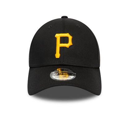 New Era 39THIRTY Pittsburgh Pirates Baseball Cap MLB League Essential - Schwarz