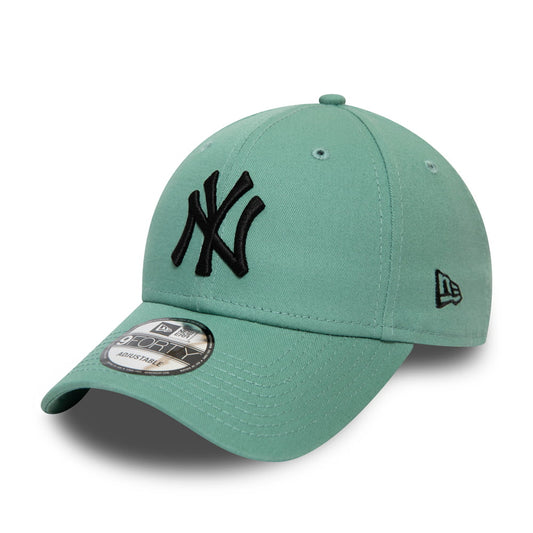 New Era 9FORTY II New York Yankees Baseball Cap - MLB League Essential - Minzgrün