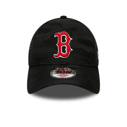 New Era 9FORTY Boston Red Sox Trucker Cap MLB Seasonal The League - Schwarz