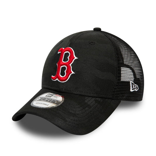 New Era 9FORTY Boston Red Sox Trucker Cap MLB Seasonal The League - Schwarz