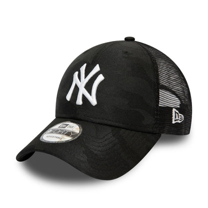 New Era 9FORTY New York Yankees Trucker Cap MLB Seasonal The League - Schwarz