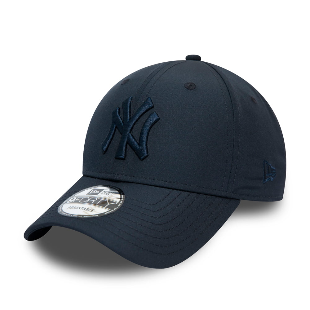 New Era 9FORTY New York Yankees Baseball Cap MLB Tonal Nylon - Marineblau