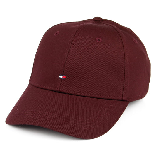 Tommy Hilfiger Klassische Baseball Cap - Burgunderrot