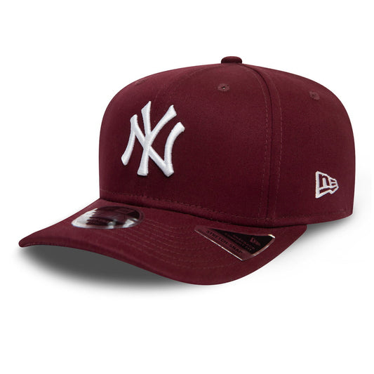 New Era 9FIFTY New York Yankees Snapback Cap MLB Colour Essential - Kastanienbraun-Weiß