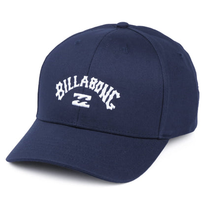 Billabong Arch Snapback Cap aus Baumwolle - Marineblau