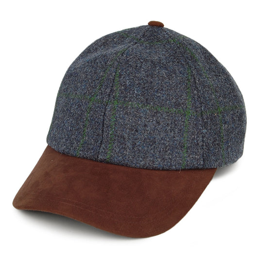 Failsworth Epsom Wasserabweisender Baseball Cap - Blau-Moosgrün