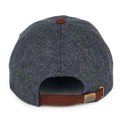 Failsworth Epsom Wasserabweisender Baseball Cap - Blau-Moosgrün