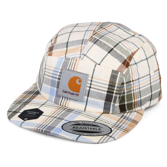 Carhartt WIP Vilay 5 Paneelen Cap Kariert - Natur