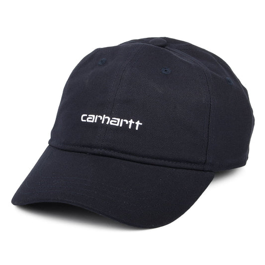 Carhartt WIP Script Baseball Cap aus Baumwoll-Canvas - Dunkles Marineblau