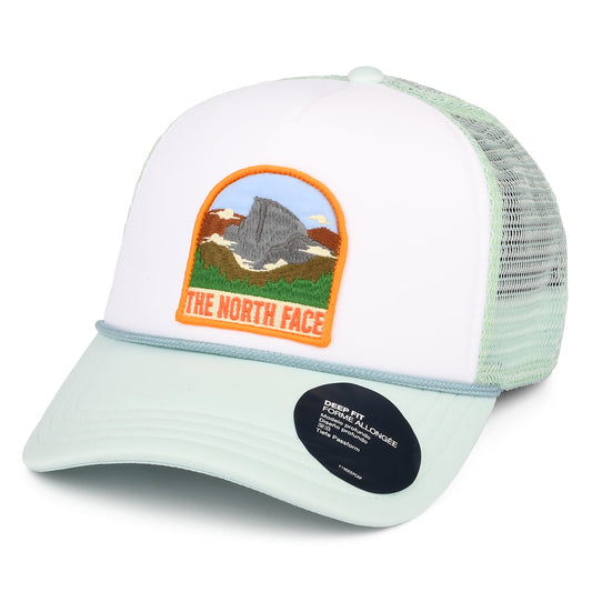 The North Face Valley Trucker Cap - Hellgrün-Weiß