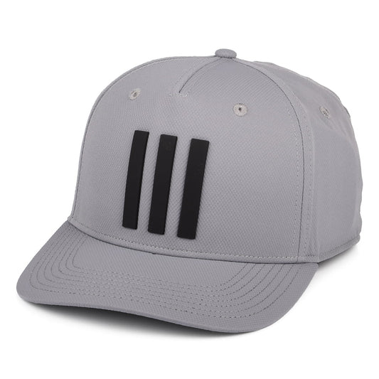 Adidas Tour 3 Stripes Baseball Cap - Grau
