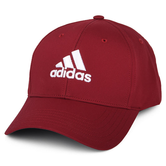 Adidas Golf Performance Branded Baseball Cap - Burgunderrot