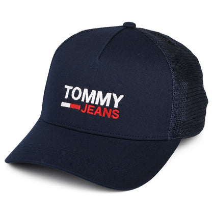 Tommy Hilfiger TJM Flag Trucker Cap - Dunkles Marineblau